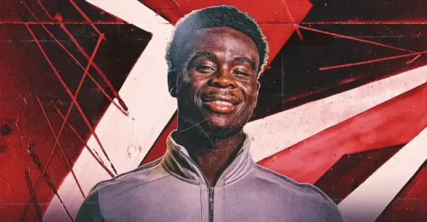 Saka Determined to Lead Arsenal to Glory